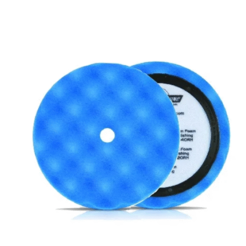 8.25x1.5 BLUE FOAM GRIP PAD W/CONVOLUTED FACE/RECESSED BACK